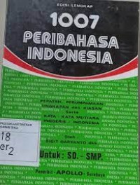 Image of 1007 Peribahasa Indonesia