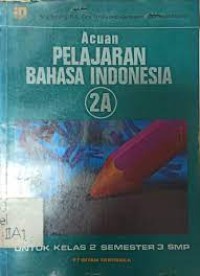 Image of Acuan Pelajaran Bahasa Indonesia