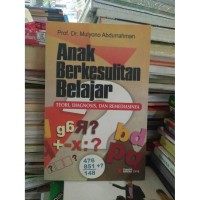 Anak Berkesulitan Belajar