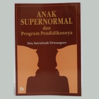 Anak Supernormal Dan Program Pendidikannya