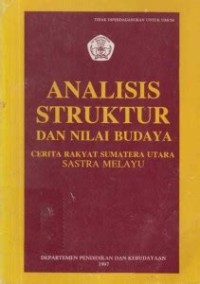 Analisis Struktur dan Nilai Budaya