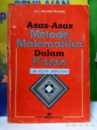 Image of Asas- Asas Metode Matematika Dalam Fisika