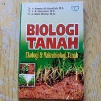 Biologi Tanah Ekologi & Makrobiologi Tanah