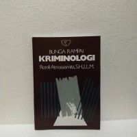 Bunga Rampai Kriminolog