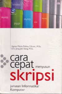 Cara Cepat menyusun Skripsi