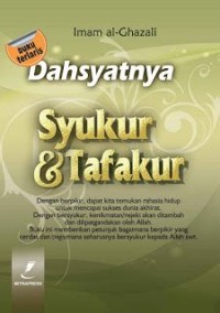 Dahsyatnya Syukur & Tafakur