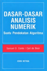 Image of Dasar-Dasar Analisi Numerik