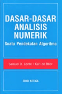 Dasar-Dasar Analisi Numerik