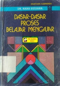 Image of Dasar-Dasar Proses belajar mengajar