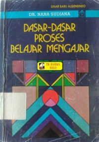 Dasar-Dasar Proses belajar mengajar