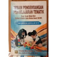 Image of Desain Pengembangan Pembelajaran Tematik