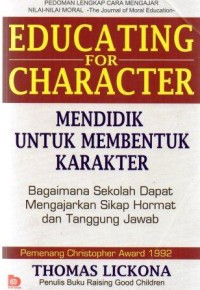 Image of Educating For Character