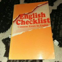 English Checklist