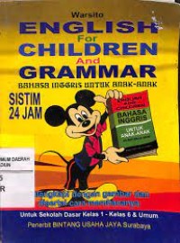 English for Children and Grammar