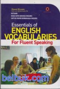 Image of Essentials Of English Vocabularies