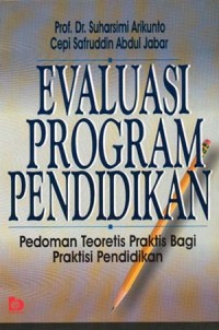 Image of EVALUASI PROGRAM PENDIDIKAN