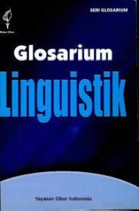 Image of Glosarium Linguistik