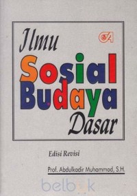 Ilmu Sosial Budaya Dasar