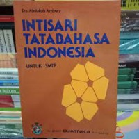 Intisari Tatabahasa Indonesia