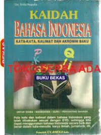 Kaidah Bahasa Indonesia