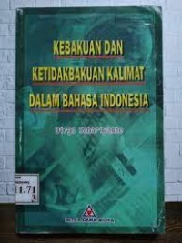 Image of Kebakuan dan Ketidakbakuan Kalimat