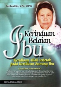 KERINDUAN BELAIAN IBU