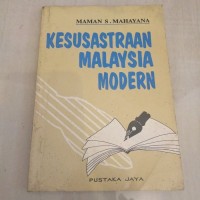 Image of Kesusastraan Malaysia Modern