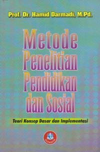 Metode Penelitian Pendidikan dan Sosial