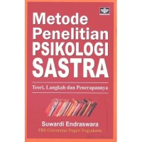 Metode Penelitian Psikologi Sastra