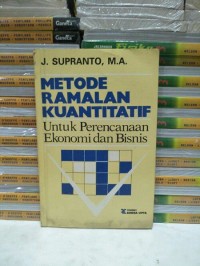 Metode Ramalan Kuantitatif