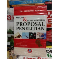 Image of Metode & Teknik Menyususn Proposal Penelitian
