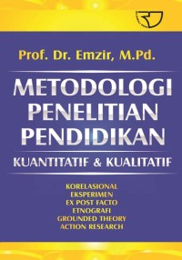 Image of Metodologi Penelitian Pendidikan Kuantitatif & Kualitatif