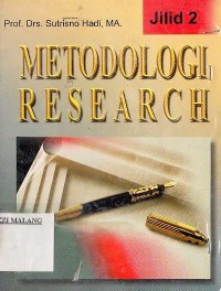 Metodologi Research Jilid 2