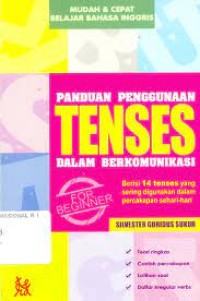 Image of Panduan Penggunaan Tenses Dalam Berkomunikasi