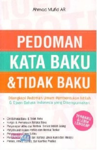 Image of Pedoman Kata Baku & Tidak Baku