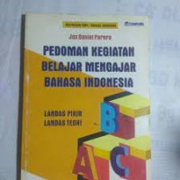 Pedoman Kegiatan Belajar Mengajar Bahasa Indonesia