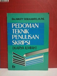 Pedoman Teknik Penulisan Skripsi