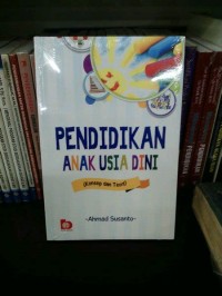 Pendidikan Anak Usia Dini Konsep Dan Teori