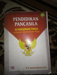 Pendidikan Pancasila Di Perguruan Tinggi