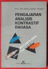 Image of Pengajaran Analisis Kontrastif Bahasa