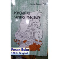 Image of Pengantar Sanitasi Makanan