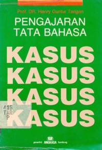 Pengjaran Tata Bahasa Kasus