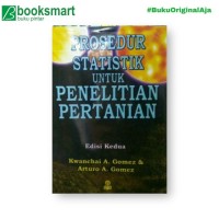 Image of Prosedur Statistik untuk Penelitian Pertanian