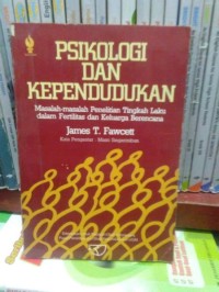 Psikologi Dan Kependudukan