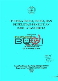 Image of Puitika Prosa, Prosa, dan Penelitian-Penelitian Baru Atas Cerita