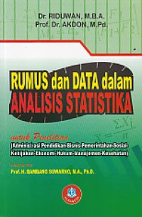 Rumus dan Data dalam Analisis Statistika