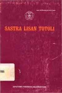 Sastra Lisan Totoli