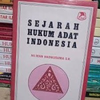 Sejarah Hukum Adat Indonesia