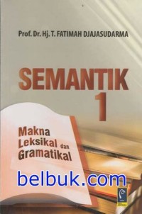 Image of Semantik 1 Makna Leksikal dan Gramatikal