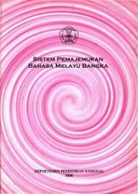 Sistem Pemajemukan Bahasa Melayu Bangka